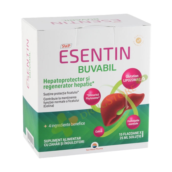 ЕСЕНТИН флакон 15 броя / SUN WAVE PHARMA ESENTIN vial