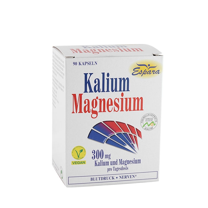 КАЛИЙ + МАГНЕЗИЙ капсули 90 броя / ESPARA POTASSIUM + MAGNESIUM