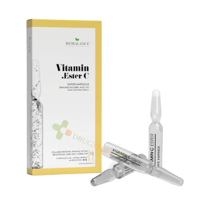 ЕСТЕРНА СУПЕР АМПУЛА С ВИТАМИН C 2 мл 10 броя / BIOBALANCE SUPER AMPOULE VITAMIN C 2 ml