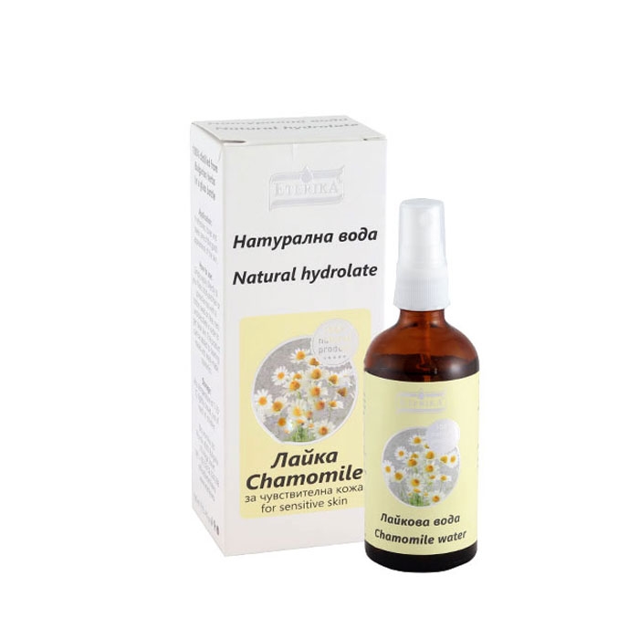 ЕТЕРИКА НАТУРАЛНА ВОДА ОТ ЛАЙКА 100 мл / ETERIKA NATURAL HYDROLATE CHAMOMILE WATER