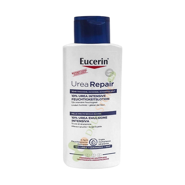ЕУЦЕРИН ИНТЕНЗИВЕН ХИДРАТИРАЩ ЛОСИОН ЗА ТЯЛО С 10% УРЕЯ 250 мл / EUCERIN 10% UREA BODY LOTION