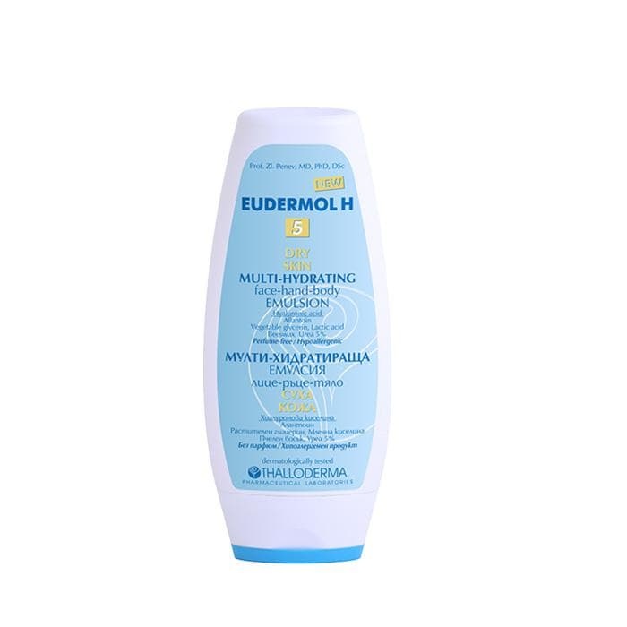 МУЛТИ-ХИДРАТИРАЩА ЕМУЛСИЯ H 5 200 мл. / EUDERMOL H5 MULTI-HYDRATING FOR DRY SKIN