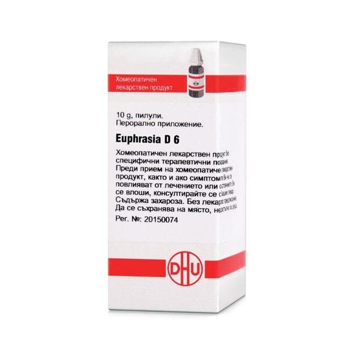 ЕУФРАЗИА D6 пилули 10 гр. / EUPHRASIA D6 pillules