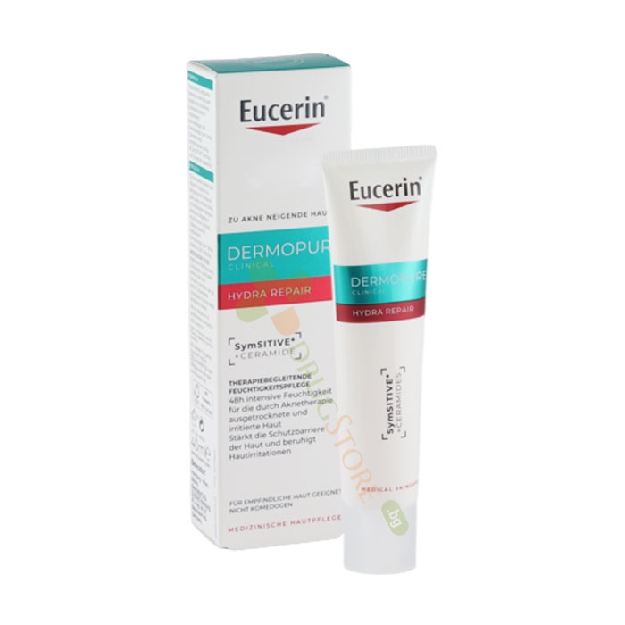 ЕУЦЕРИН DERMOPUR CLINICAL HYDRA REPAIR ИНТЕНЗИВЕН ХИДРАТИРАЩ КРЕМ 40 мл / DERMOPURE EUCERIN DERMOPUR CLINICAL HYDRA REPAIR INTENZIV CREAM