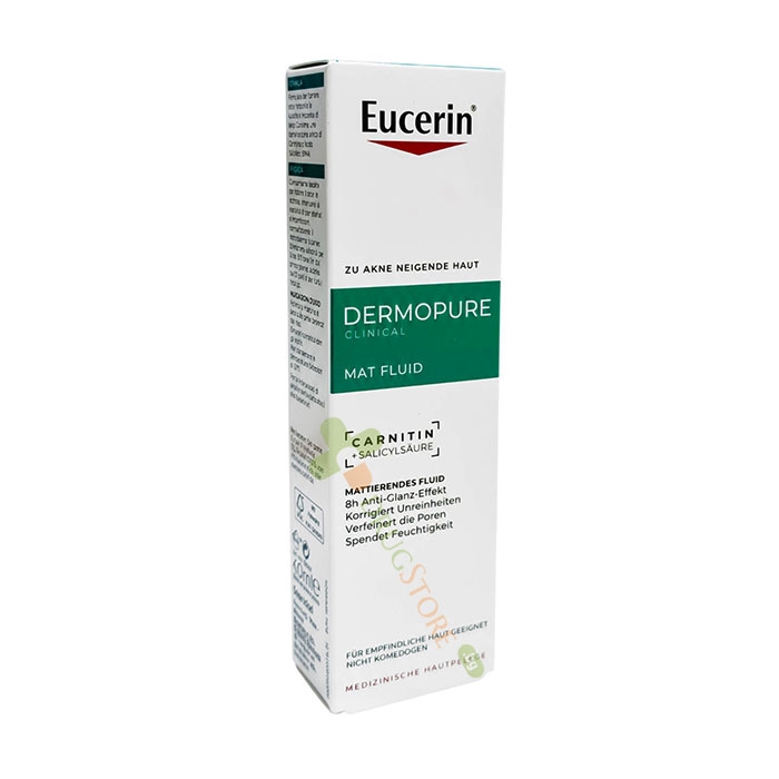 ЕУЦЕРИН DERMOPURE CLINICAL матиращ флуид 40 мл / EUCERIN DERMOPURE CLINICAL mattifying fluid