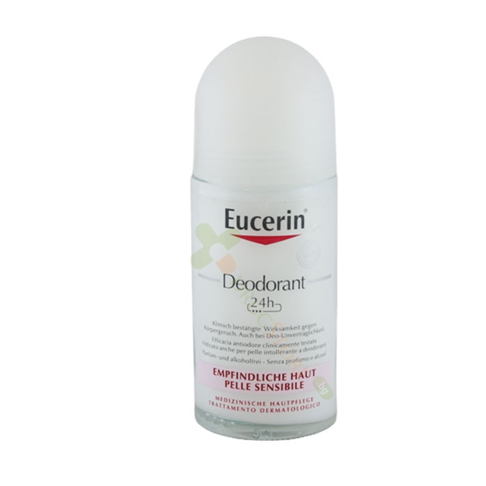 ЕУЦЕРИН РОЛ ОН ДЕЗОДОРАНТ ПРОТИВ ИЗПОТЯВАНЕ ЗА ЧУВСТВИТЕЛНА КОЖА 50 мл / EUCERIN DEODORANT ROLL ON 24 h