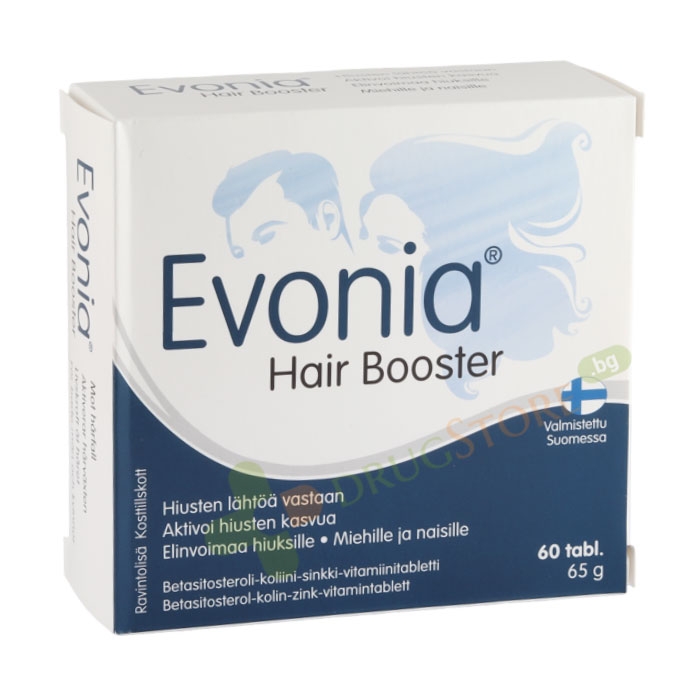 ЕВОНИЯ ХЕЪР БУСТЪР таблетки 60 броя / HANKINTATUKKU OY EVONIA HAIR BOOSTER