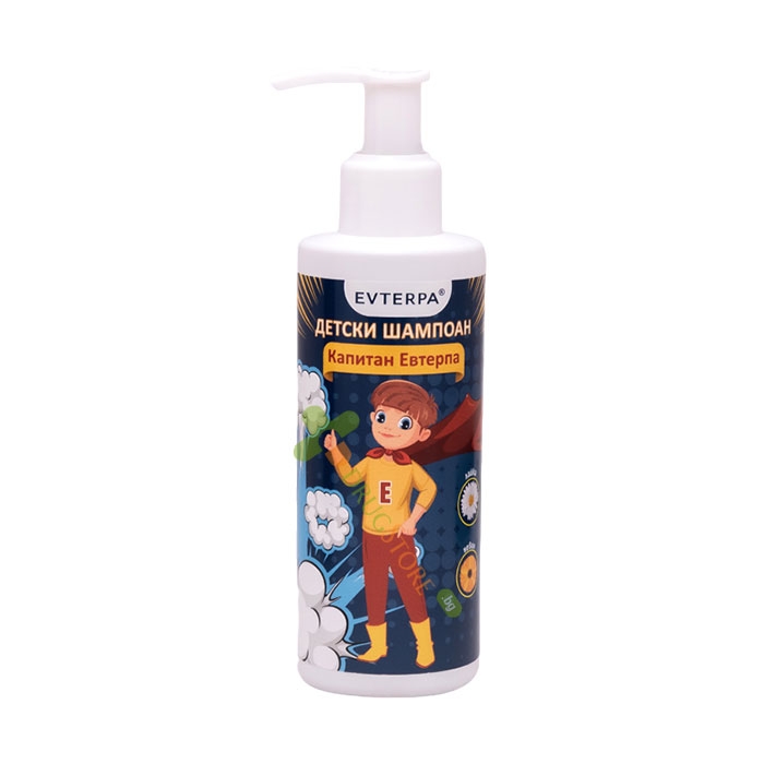 ЕВТЕРПА ДЕТСКИ ШАМПОАН КАПИТАН ЕВТЕРПА 200 мл / EVTERPA KIDS SHAMPOO CAPTAIN EVTERPA