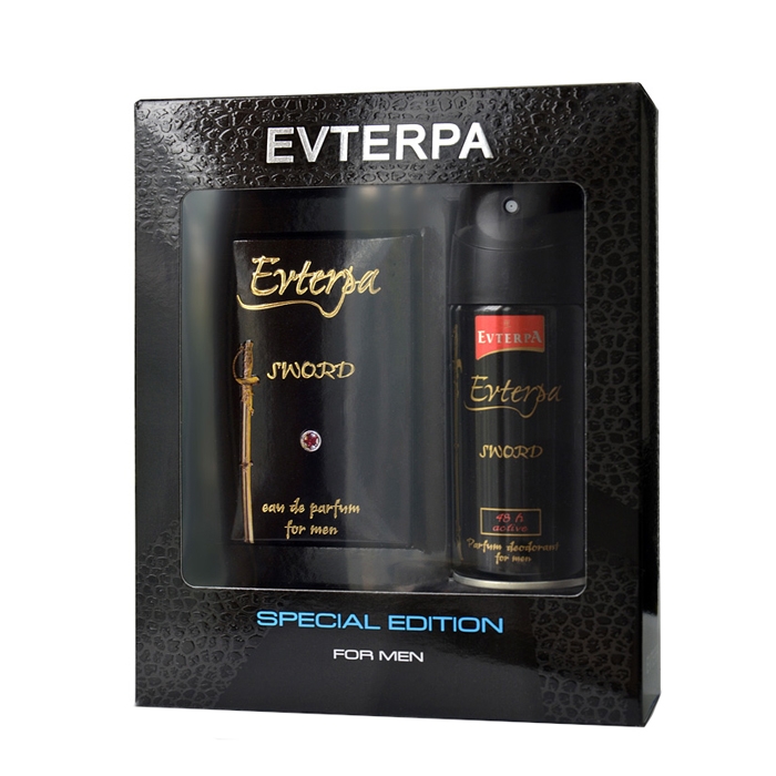 ЕВТЕРПА КОМПЛЕКТ САБЯ ПАРФЮМ + ДЕЗОДОРАНТ / EVTERPA SET SWORD PERFUME ...