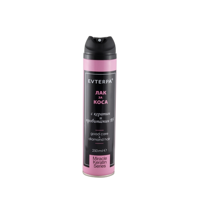 ЕВТЕРПА ЛАК ЗА КОСА СИЛНО ФИКСИРАЩ С БЛЯСЪК 250 мл / EVTERPA HAIR SPRAY