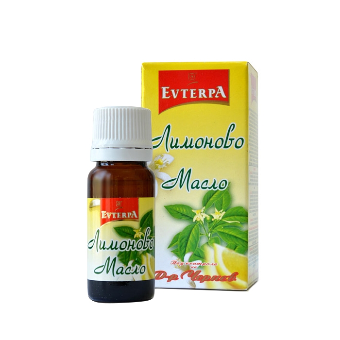ЕВТЕРПА ЕТЕРИЧНО МАСЛО ОТ ЛИМОН 10 мл / EVTERPA ESSENTIAL LEMON OIL