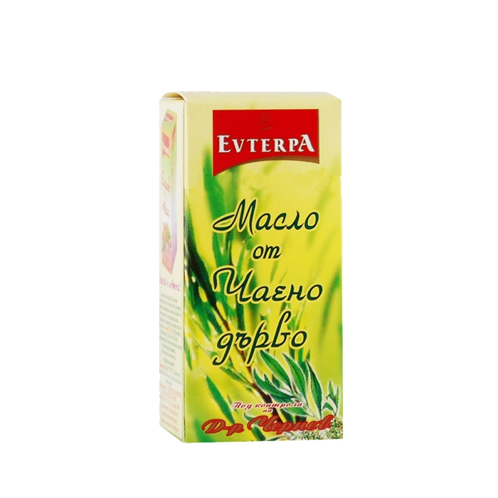 ЕВТЕРПА ЕТЕРИЧНО МАСЛО ОТ ЧАЕНО ДЪРВО 10 мл / EVTERPA ESSENTIAL TEA TREE OIL
