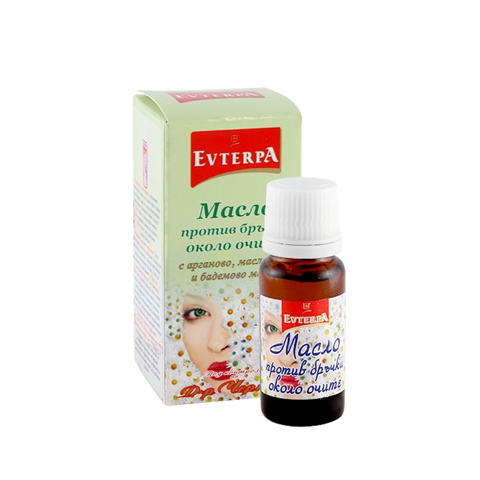 ЕВТЕРПА МАСЛО ПРОТИВ БРЪЧКИ ЗА ОКОЛООЧЕН КОНТУР 10 мл / EVTERPA OIL ANTI WRINKLE EYE CONTUR