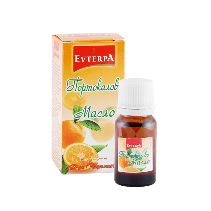 ЕВТЕРПА ЕТЕРИЧНО МАСЛО ОТ ПОРТОКАЛ 10 мл / EVTERPA ESSENTIAL ORANGE OIL