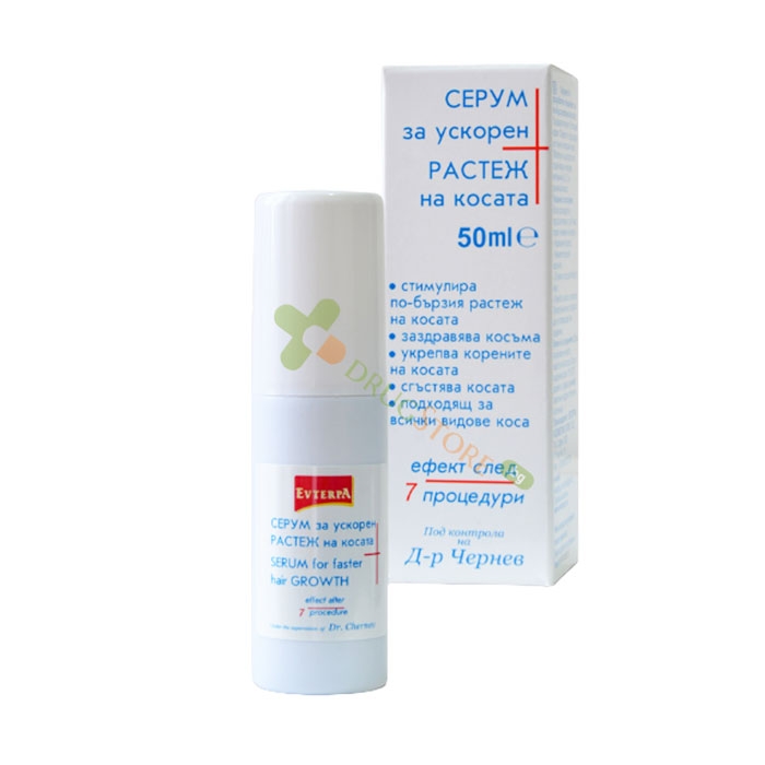 ЕВТЕРПА СЕРУМ ЗА УСКОРЕН РАСТЕЖ НА КОСАТА 50 мл / EVTERPA HAIR GROWTH ...