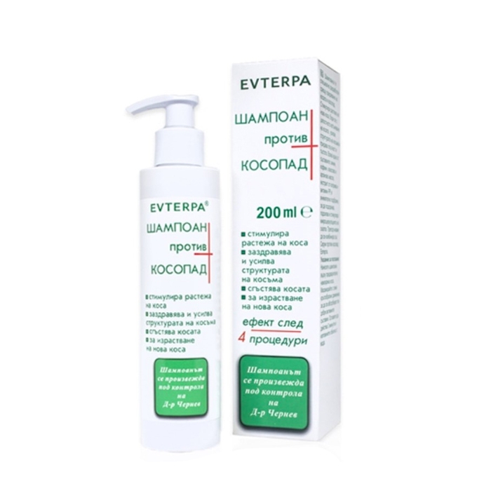 ЕВТЕРПА ШАМПОАН ПРИ КОСОПАД 200 мл / EVTERPA HAIRLOSS SHAMPOO