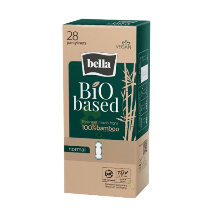 ЕЖЕДНЕВНИ ДАМСКИ ПРЕВРЪЗКИ БЕЛЛА BIO BASED NORMAL 28 броя / BELLA PANTYLINERS BELLA BIO BASED NORMAL