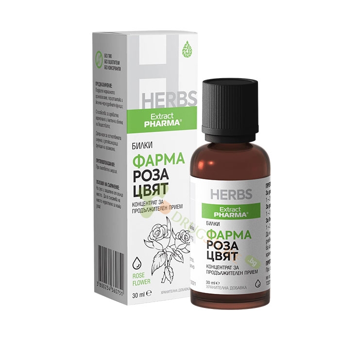 ФАРМА РОЗА ЦВЯТ 30 мл / EXTRACTPHARMA PHARMA ROSE FLOWER