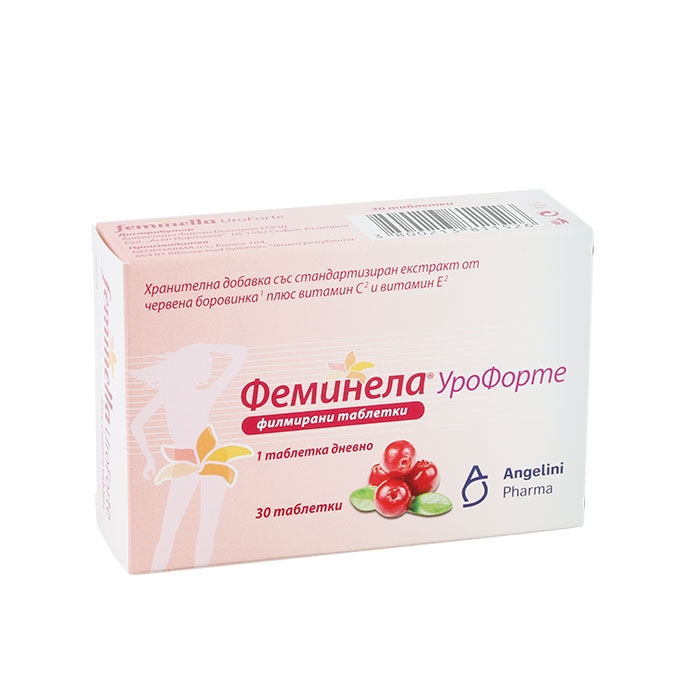 ФЕМИНЕЛА УРОФОРТЕ таблетки 30 броя / CSC FEMINELLA UROFORTE