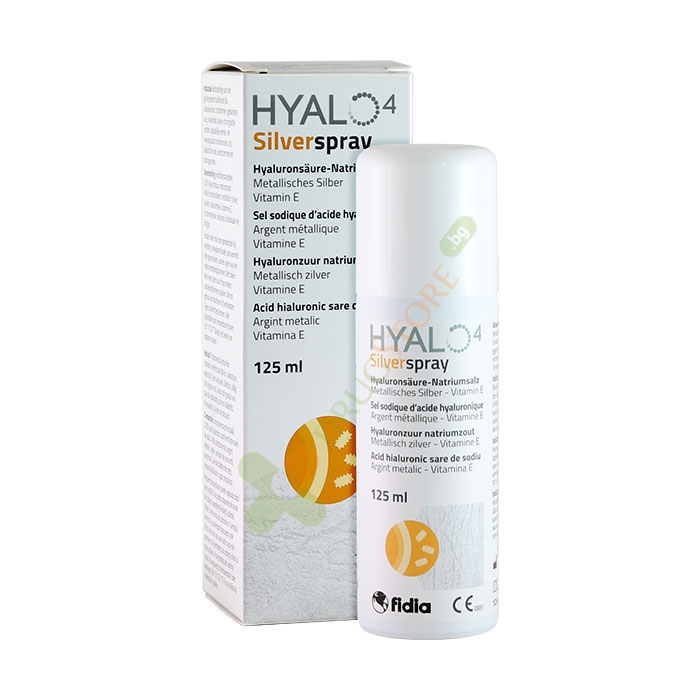 ХИАЛО4 СИЛВЪР СПРЕЙ 125 мл / FIDIA FARMACEUTICI HYALO4 SILVER SPRAY