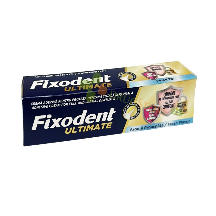 ФИКСОДЕНТ УЛТИМЕЙТ ФРЕШ фиксиращ крем за протези 40 г / PROCTER &amp; GAMBLE FIXODENT ULTIMATE FRESH FLAVOUR