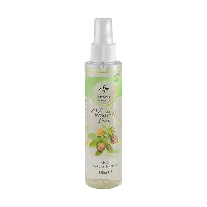 ОЛИО ЗА ТЯЛО С ШЕА ФИОННА VINTAGE 125 мл / FIONNA COSMETICS VINTAGE BODY OIL VANILA AND SHEA BUTTER