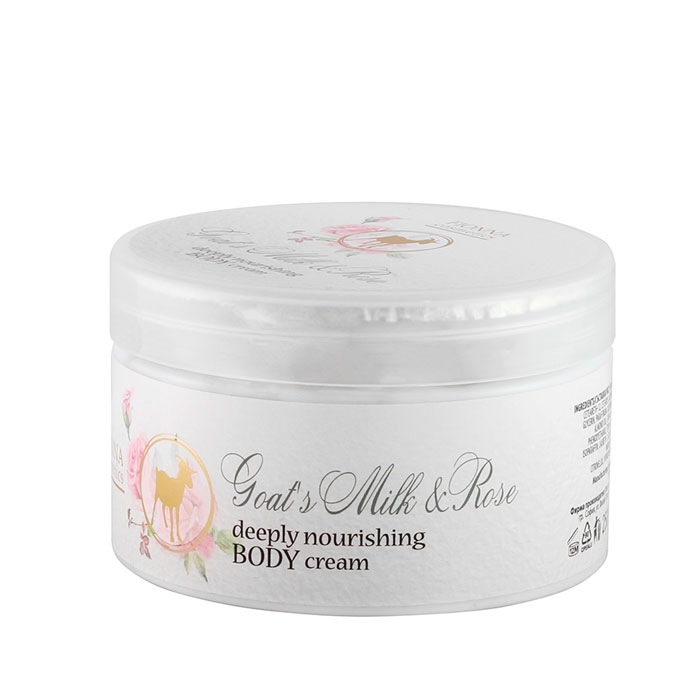 КРЕМ ЗА ТЯЛО GOAT&#039;S MILK &amp; ROSE ФИОННА 250 мл / FIONNA COSMETICS GOATS MILK &amp; ROSE BODY CREAM