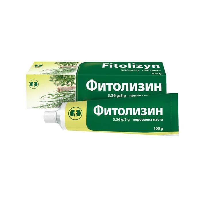 ФИТОЛИЗИН ПАСТА перорална паста 100 гр. / FITOLIZYN paste 100 gr.