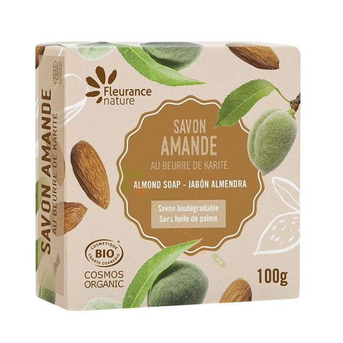САПУН С БАДЕМ 100 г / FLEURANCE NATURE SOAP WITH ALMOND
