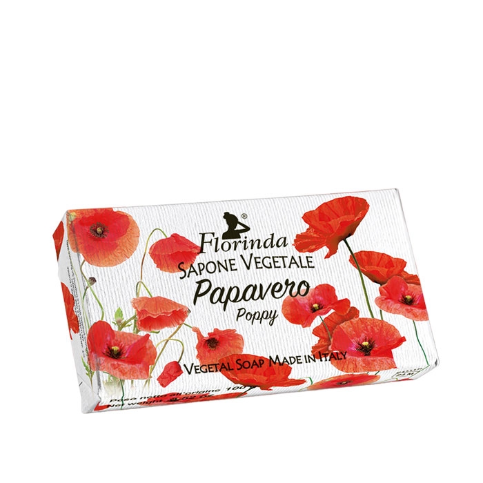 РАСТИТЕЛЕН САПУН ФЛОРИНДА МАК 100 г / FLORINDA VEGETAL SOAP FLORINDA POPPY