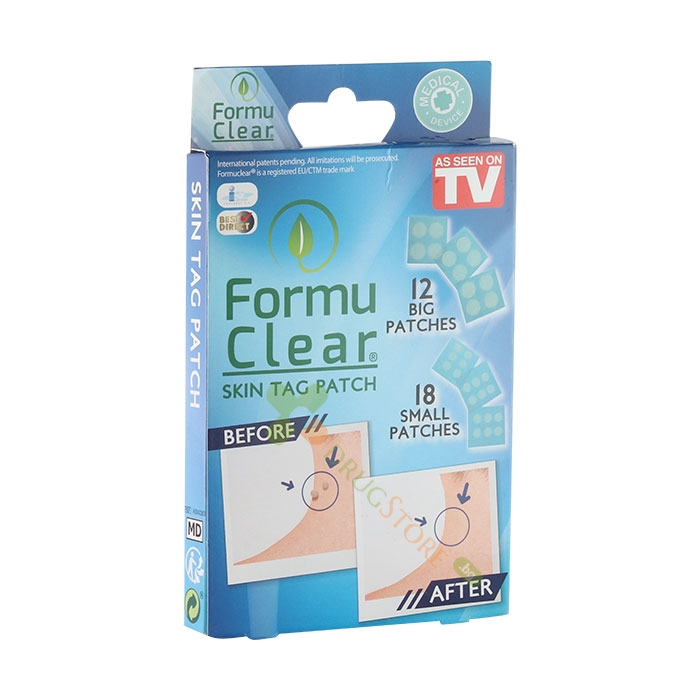 ПЛАСТИР ПРОТИВ БРАДАВИЦИ 30 броя / TELESTAR FORMU CLEAR SKIN TAG PATCH
