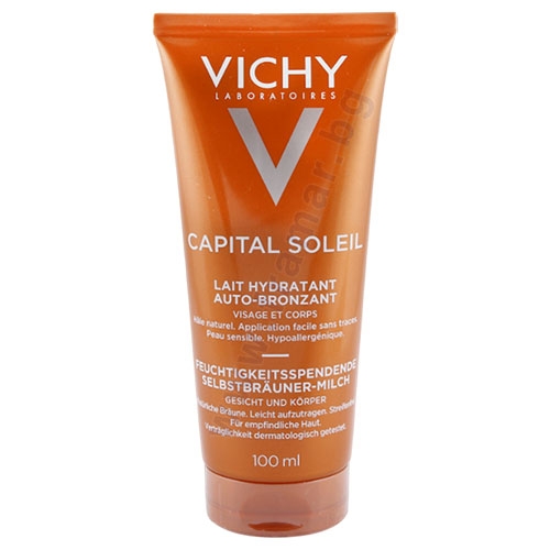 ВИШИ СОЛЕЙ АВТОБРОНЗИРАЩО МЛЯКО ЗА ТЯЛО 100 мл / VICHY SOLEIL AUTO BRONZANT