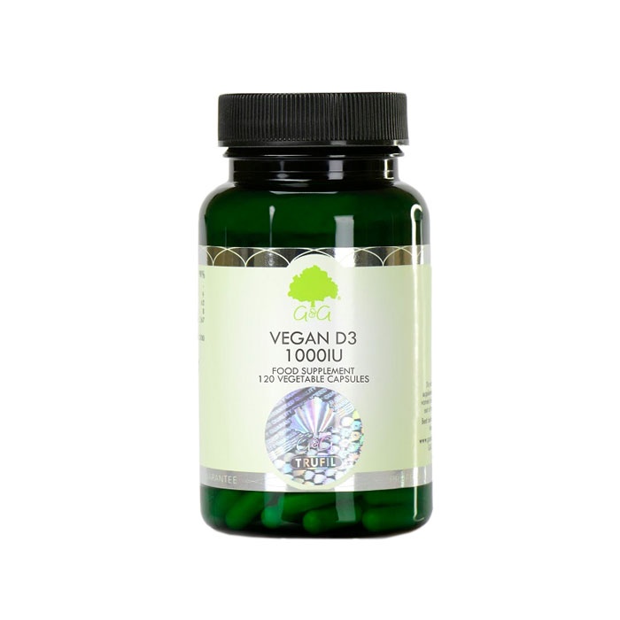 ВИТАМИН Д3 капсули 1000 IU 120 броя / G &amp; G VITAMIN D3 capsules 1000 IU 120