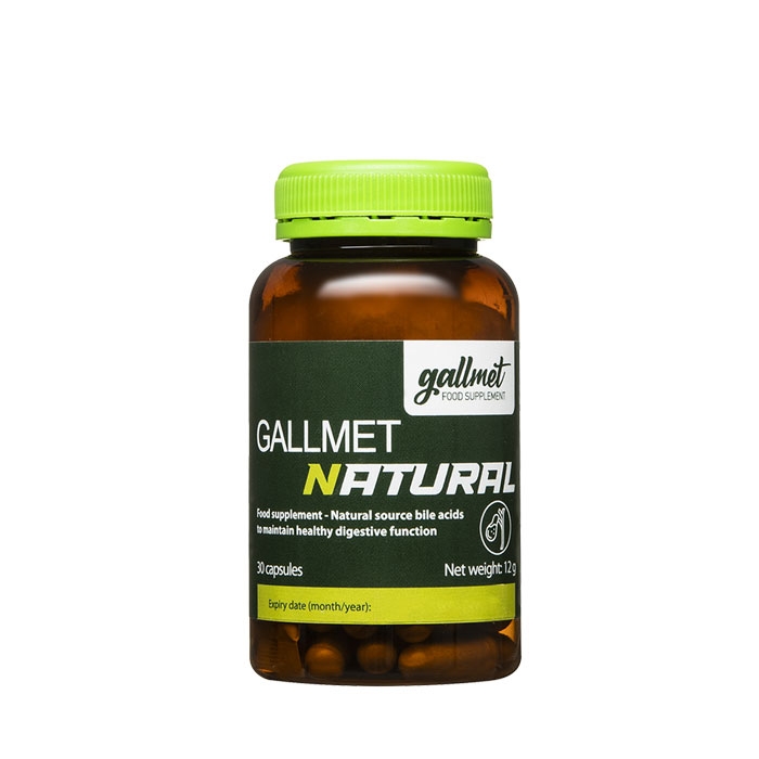 ГАЛМЕТ НАТУРАЛ капсули 30 броя / GALLMET NATURAL