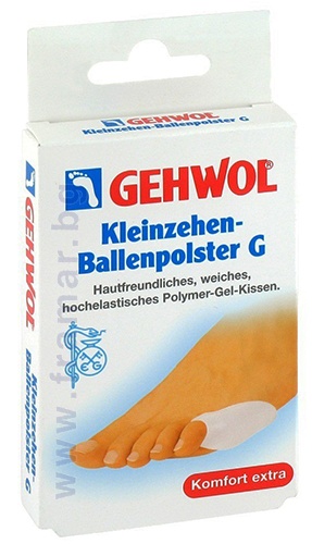 ГЕВОЛ СТРАНИЧНА КОРИГИРАЩА ВЪЗГЛАВНИЦА ЗА МАЛЪК ПРЪСТ * 1 / GEHWOL CORRECTIVE SIDE PILLOW FOR LITTLE FINGER