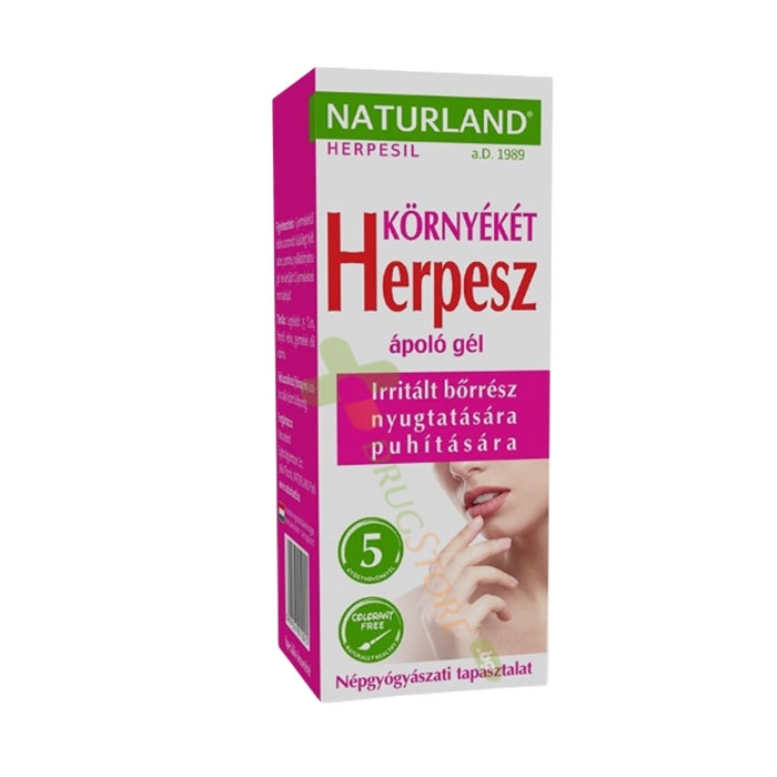 ГЕЛ С БИЛКОВИ ЕКСТРАКТИ ПРИ ХЕРПЕСИ 10 г / NATURLAND MAGYARORSZAG KFT GEL WITH HERBAL EXTRACTS FOR HERPES