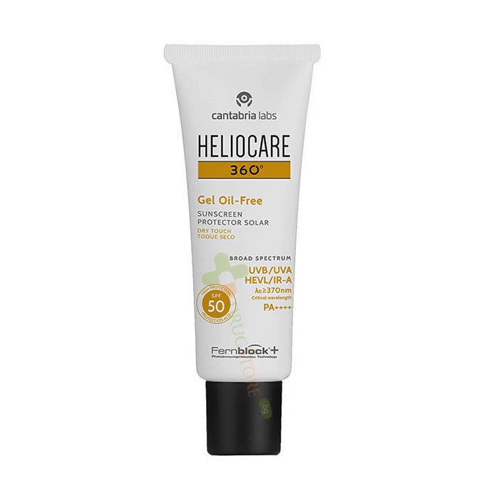 ГЕЛ ЗА ЛИЦЕ НЕОМАЗНЯВАЩ SPF50+ 50 мл / CANTABRIA LABS HELIOCARE 360º GEL OIL FREE SPF50+