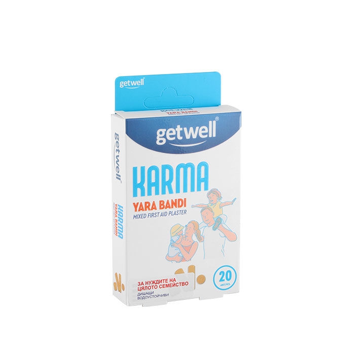 ГЕТУЕЛ ПЛАСТИРИ ФЕМИЛИ 20 броя / GETWELL PATCHES FEMALE