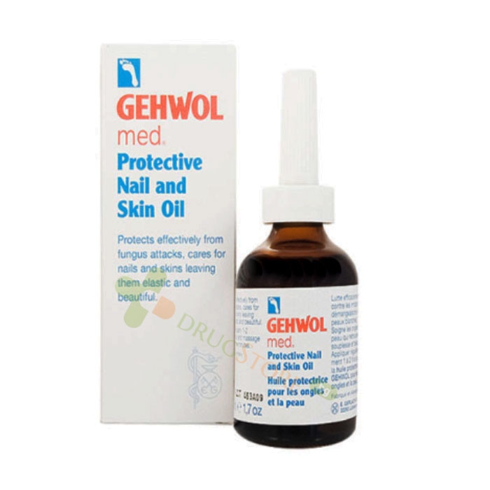 ГЕВОЛ MED ОЛИО / МАЗНИНА ЗА НОКТИ И КОЖИЧКИ 50 мл / GEHWOL MED PROTECTIVE NAIL AND SKIN OIL