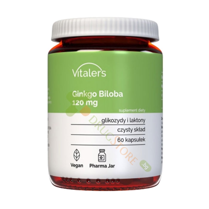 ГИНКО БИЛОБА капсули 120 мг 60 броя / VITALER&#039;S GINKGO BILOBA