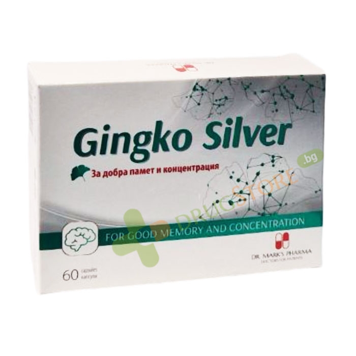 ГИНКО СИЛВЪР капсули 60 броя / DR.MARK&#039;S PHARMA GINKGO SILVER