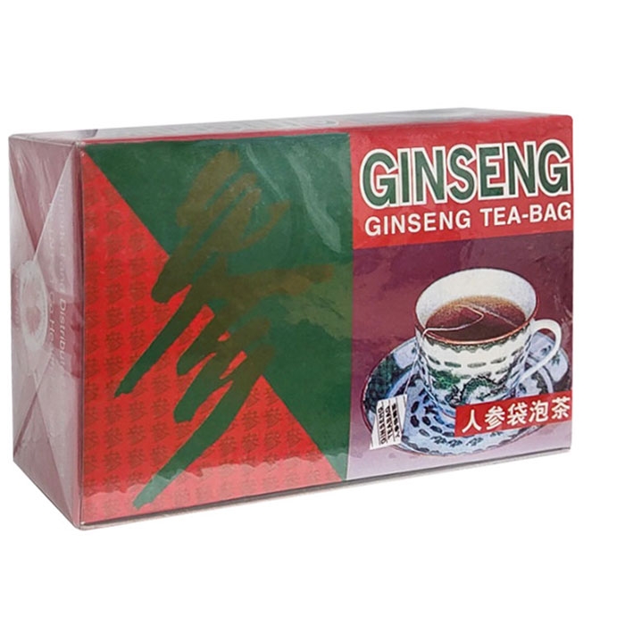 ЗЕЛЕН ЧАЙ С ЖЕНШЕН филтър 20 броя / TNT 21 GREEN TEA WITH GINSENG