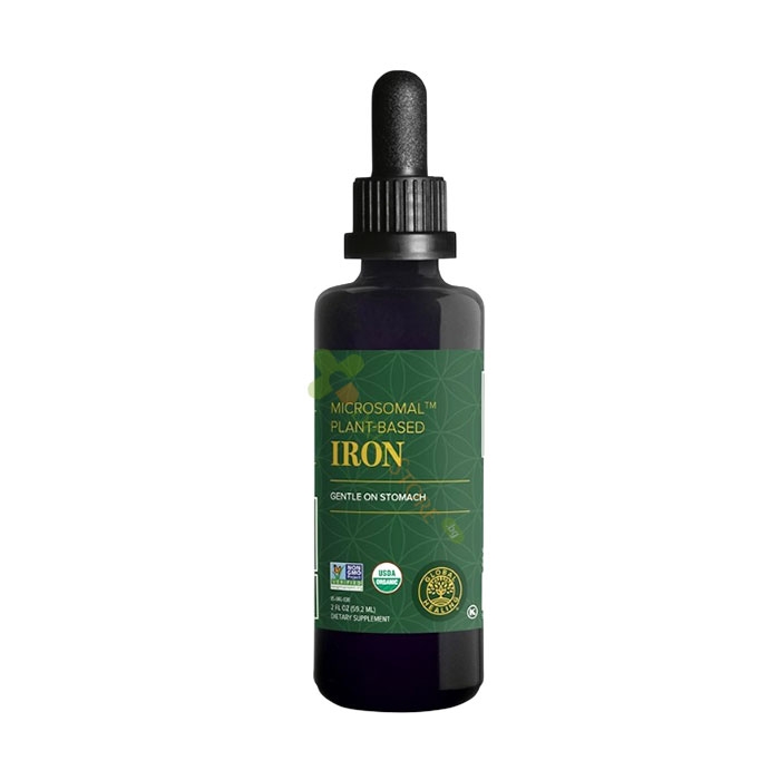 ТЕЧНО ЖЕЛЯЗО капки 59,2 мл / GLOBAL HEALING MICROSOMAL LIQUID IRON drops