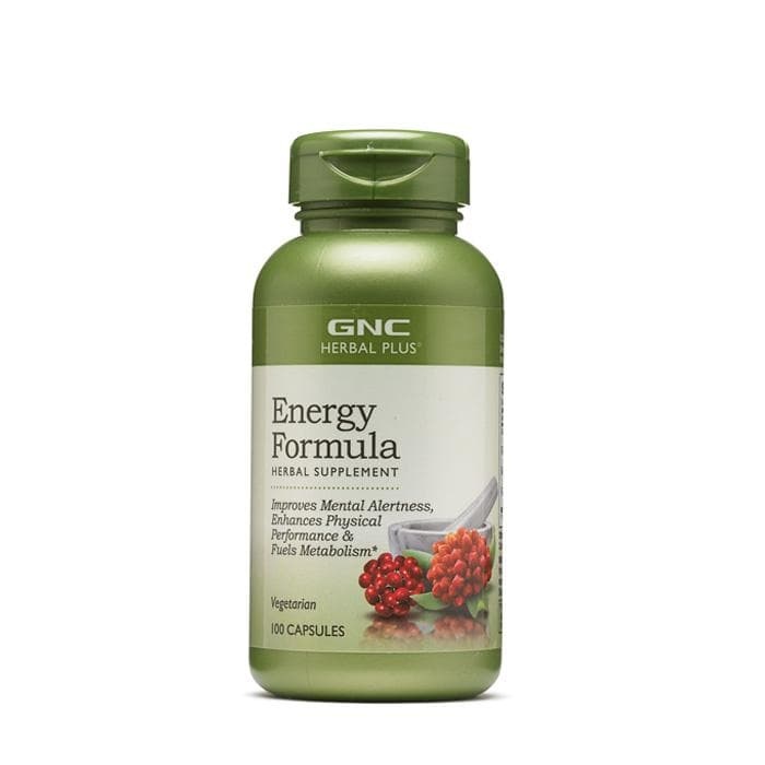 ФОРМУЛА ЕНЕРГИЯ И ТОНУС капсули 100 броя / GNC ENERGY FORMULA