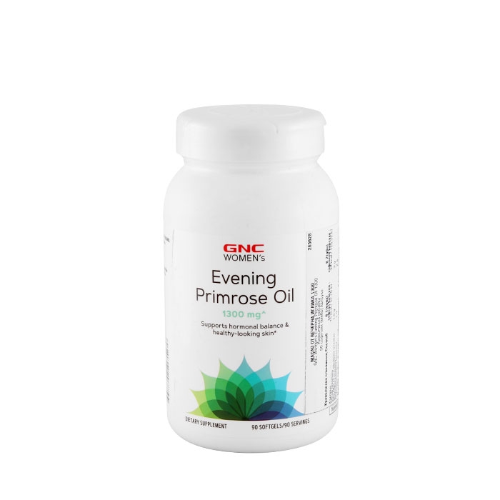 МАСЛО ОТ ВЕЧЕРНА ИГЛИКА софтгел капсули 1300 мг 90 броя / GNC WOMENS EVENING PRIMROSE OIL