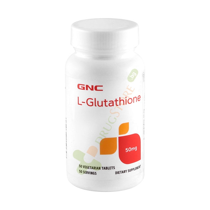 L-ГЛУТАТИОН таблетки 50 мг 50 броя / GNC L-GLUTATHIONE