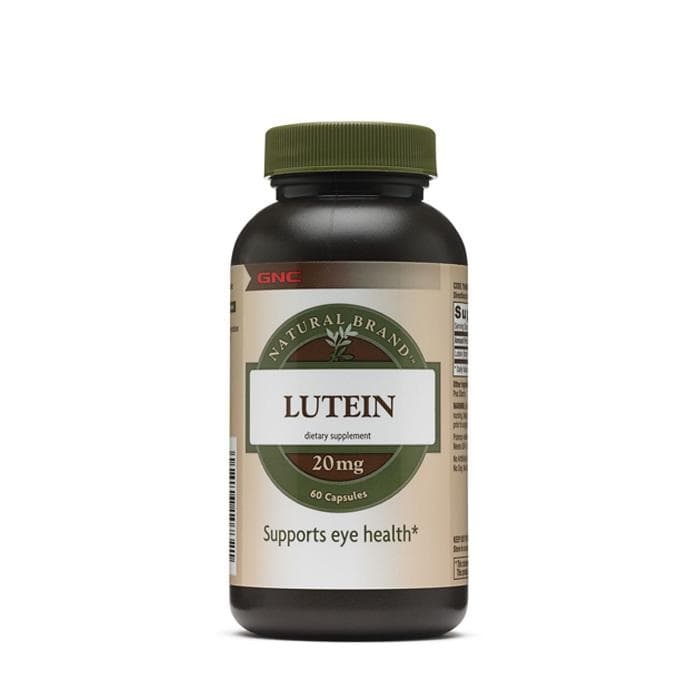 ЛУТЕИН капсули 20 мг. 60 броя / GNC LUTEIN