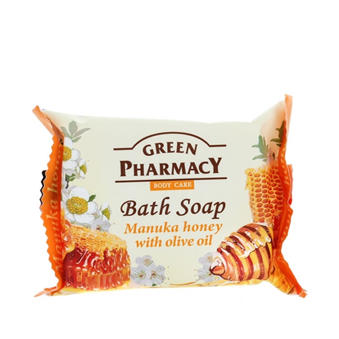 САПУН С МЕД ОТ МАНУКА И МАСЛИНОВО МАСЛО 100 гр. / GREEN PHARMACY BATH SOAP MANUKA HONEY WITH OLIVE OIL