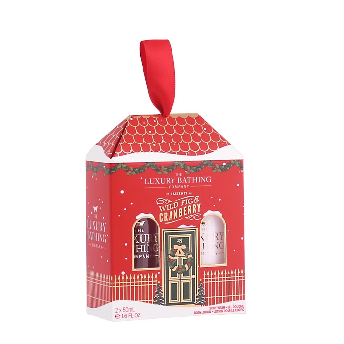 ГРЕЙС КОЛ ПОДАРЪЧЕН КОМПЛЕКТ ДИВА СМОКИНЯ И ЧЕРВЕНА БОРОВИНКА 1 / GRACE COLE WILD FIG AND CRANBERRY GIFT SET