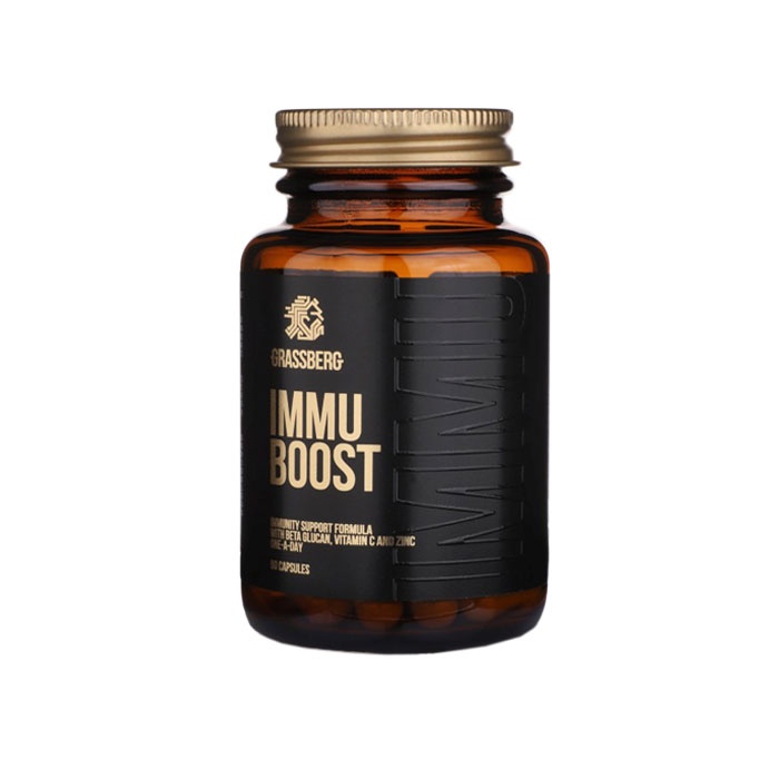 ГРАСБЕРГ ИМУ БУУСТ капсули 60 броя / GRASSBERG IMMU BOOST